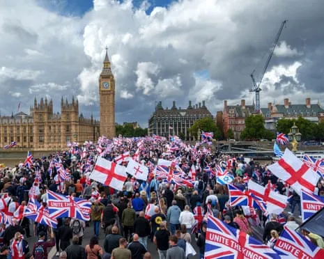 Exiting the UK Tommy Robinson Rally: A Worrying Realisation