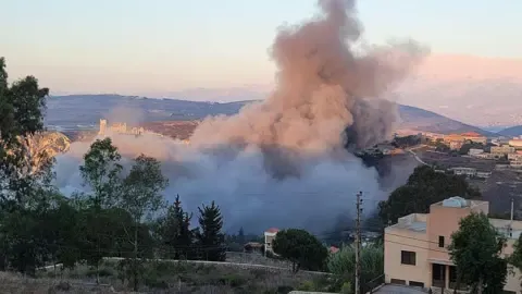 Israeli Airstrikes Strike South Lebanese Territory