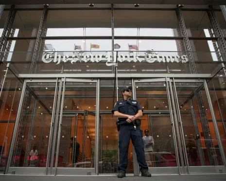 Trump Accuses NYT of Being Democratic Party Mouthpiece in Defamation Case