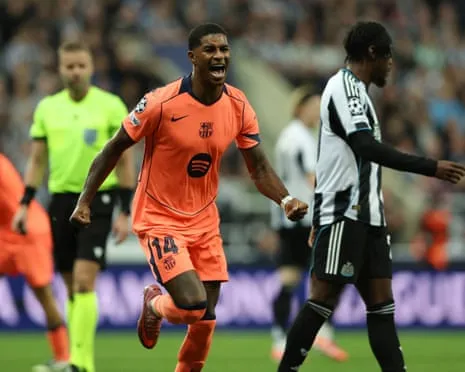 Marcus Rashford's Double Quiets The Magpies' Party and Secures Barça's Victory