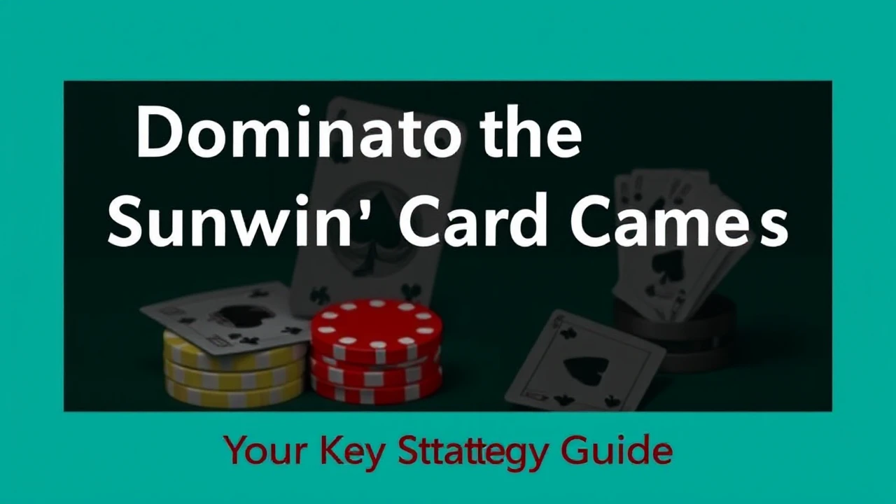 Dominating the Sunwin's Card Game: Your Key Strategy Guide