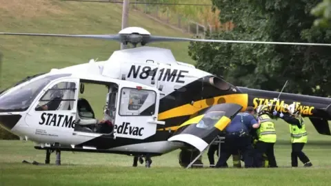 Five law enforcement personnel wounded in the state of Pennsylvania, three of whom in serious state