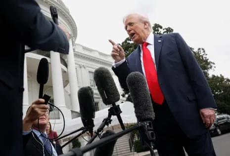 Ex-President Trump Confronts Down Under Reporter, Verifies Meeting with PM Albanese