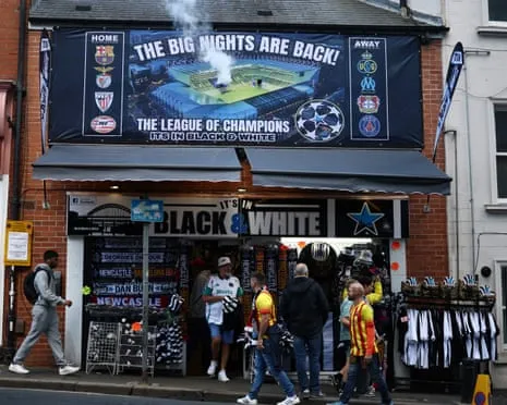 Newcastle Face Barca in UCL Fixture