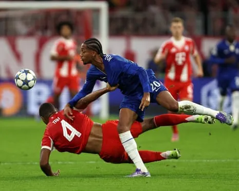 Chelsea's manager rages when Bayern Munich center-back Tah avoids red card in UCL loss
