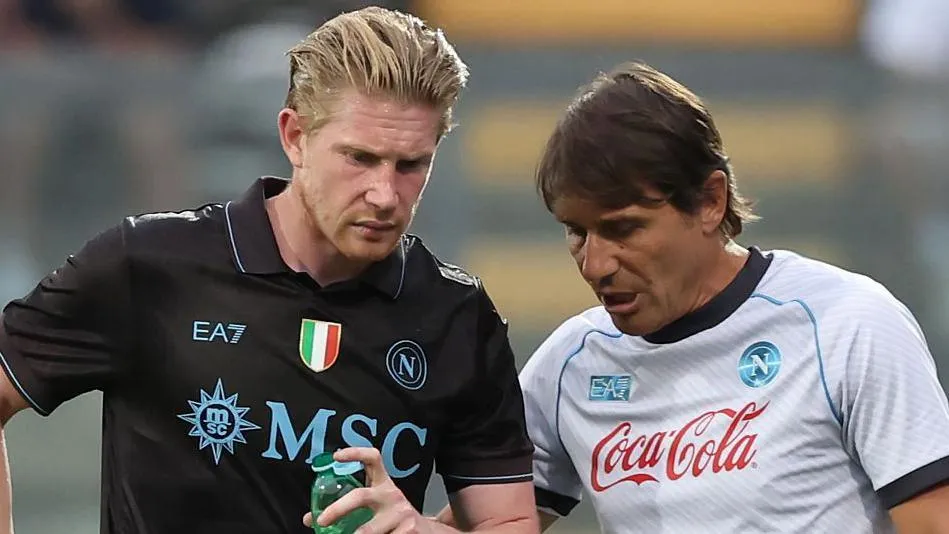 Celebrated in the manner of the legendary Maradona – might Kevin De Bruyne make a comeback to trouble Man City?
