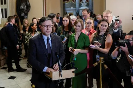 Congress Passes Funding Measure as Democrats Decry Healthcare Cuts: “We Don’t Serve Trump”